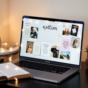 Digital Vision Board Notion
